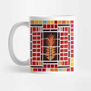 Pineapple Mosaic Mug